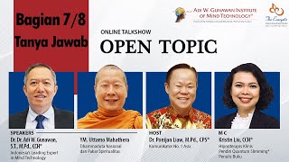 <span>'Open Topic' Online Talkshow -  Tanya Jawab (Bagian 7/8)</span>