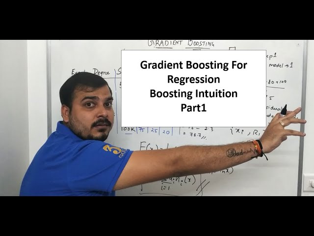 How the Gradient Boosting Machine Learning Algorithm Works