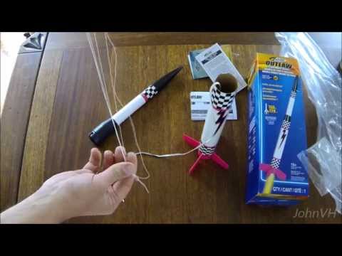 Estes Outlaw rocket unboxing, assembly and launches - UCLqx43LM26ksQ_THrEZ7AcQ