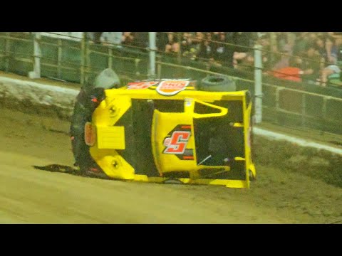 Robertson Prestige Speedway - International Supersaloons ft Aussie 1AUS Kane &amp; 41AUS Blight - 8/2/25 - dirt track racing video image