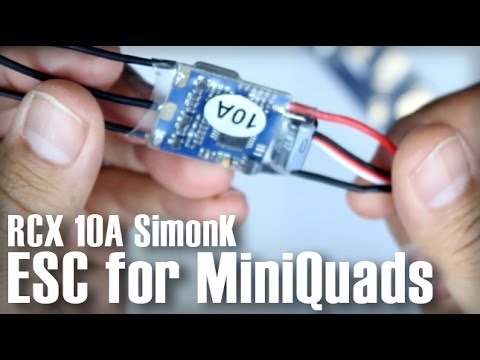 RCX 10 Amp SimonK ESC for Multirotors - First thoughts - UCOT48Yf56XBpT5WitpnFVrQ