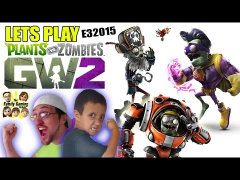 Dad & Mike play PVZ Garden Warfare 2 at E3 2015! SUPER BRAINZ, Z-MECH IMP! Graveyard Ops! - UCC-RHF_77zQdKcA75hr5oTQ