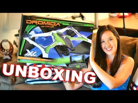 Dromida XL 370 FPV Drone w/1080P Camera Unboxing & First Impressions - TheRcSaylors - UCYWhRC3xtD_acDIZdr53huA