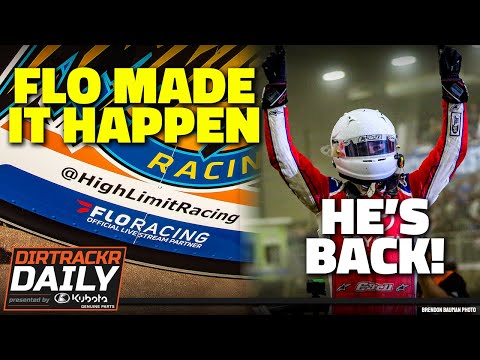 Christopher Bell's plans outed, FloRacing steps up behind the scenes - dirt track racing video image