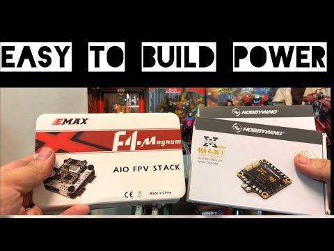 2018 Easiest drone build stack Emax magnum and Hobbywing xrotor - UCTSwnx263IQ0_7ZFVES_Ppw