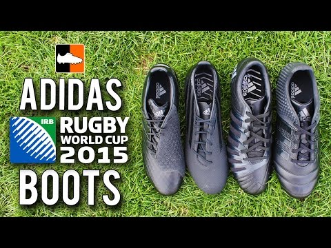 What do the 2015 All Blacks wear? adidas Rugby World Cup Specific Boots - UCs7sNio5rN3RvWuvKvc4Xtg