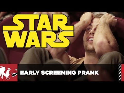 Star Wars Early Screening Prank (No Spoilers) | Rooster Teeth - UCzH3iADRIq1IJlIXjfNgTpA