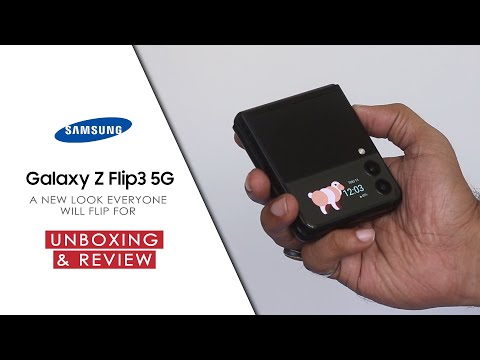 Samsung Galaxy Z Flip 3 Unboxing & Review | Samsung Flip 3 Camera Test