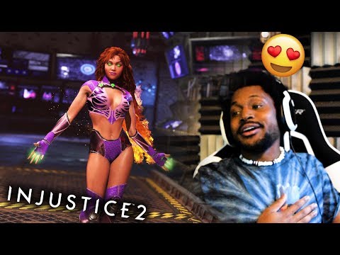 STARFIRE IS MY WIFE. DON'T @ ME. | Injustice 2 #7 (DLC Starfire Gameplay) - UCiYcA0gJzg855iSKMrX3oHg