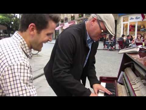 Spontaneous Jazz duet on Street Piano in Paris #1 with Frans Bak - UCoG6lsYx4dhedb0ZjL2O_HQ