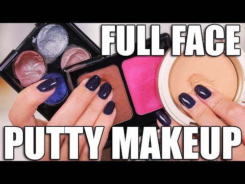 STRANGE MAKEUP!!! FULL FACE using PUTTY MAKEUP - UC4qk9TtGhBKCkoWz5qGJcGg