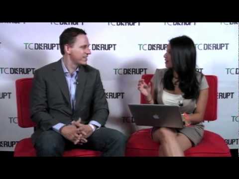 Peter Thiel of Clarium Capital backstage at TC Disrupt - UCCjyq_K1Xwfg8Lndy7lKMpA
