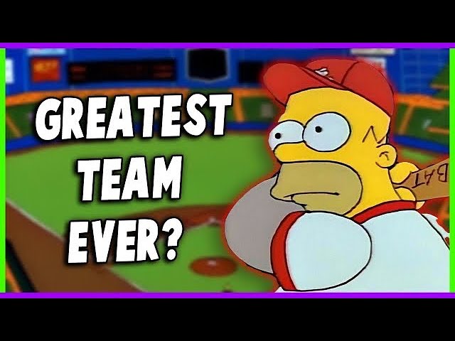 The Simpson Baseball Team is a Must-See