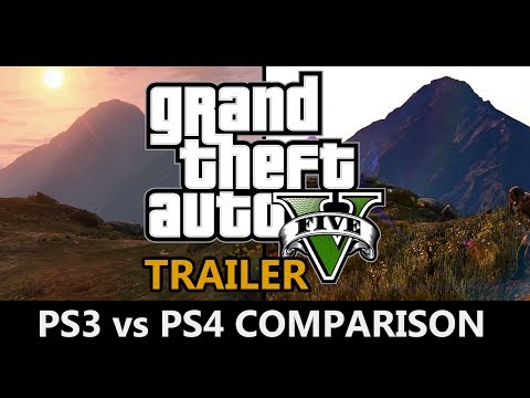 GTA 5 - PS3 vs PS4 Trailer Comparison - UCuWcjpKbIDAbZfHoru1toFg