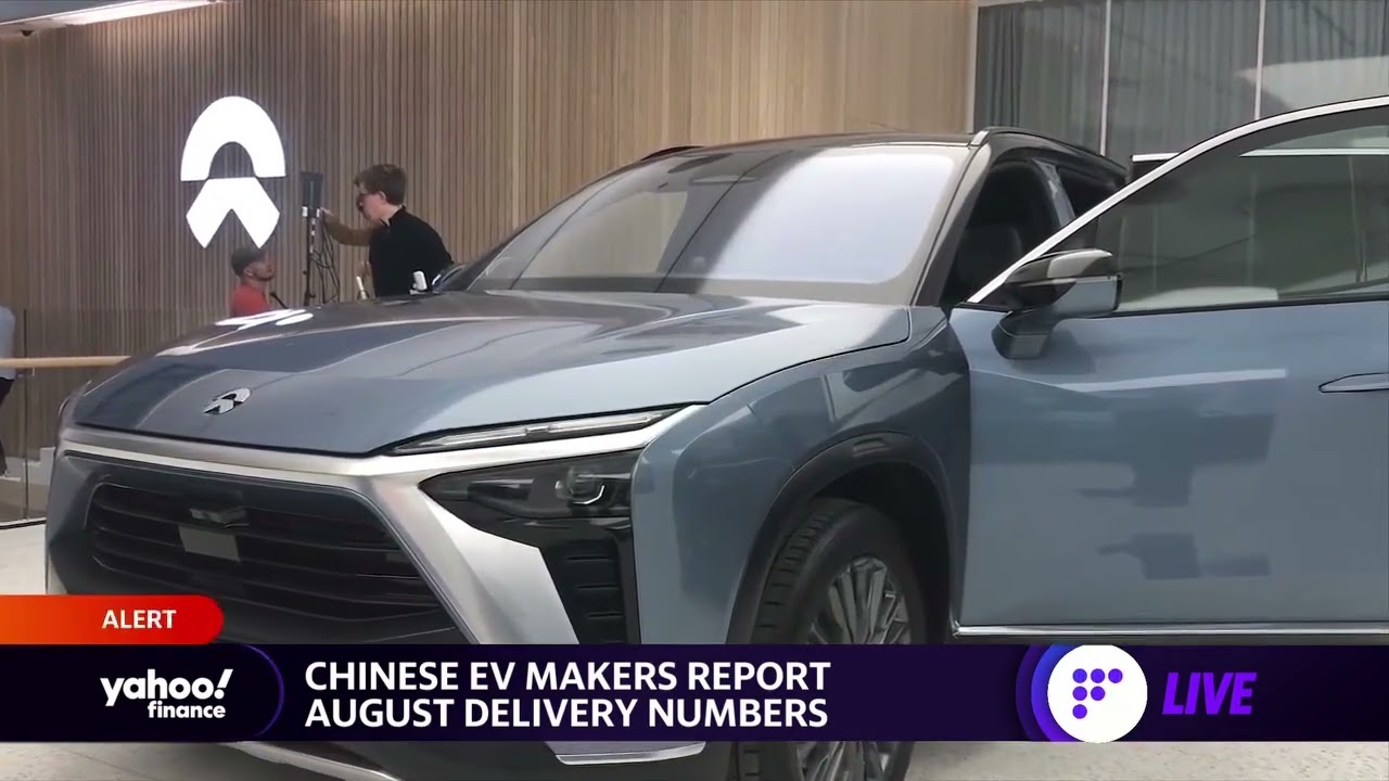 Nio, other Chinese EV makers report August delivery numbers
