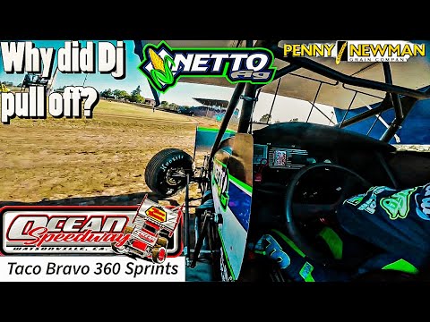 What Happened To Dj Netto At Ocean Speedway ? - dirt track racing video image