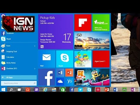 Windows 10 Name Likely Due to 20-Year Old Software Code - IGN News - UCKy1dAqELo0zrOtPkf0eTMw