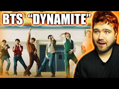 FIRST TIME LISTENING TO K-POP - BTS "Dynamite" REACTION!!