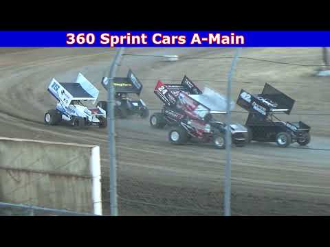 Grays Harbor Raceway, August 6, 2022, 360 Sprint Cars A-Main - dirt track racing video image