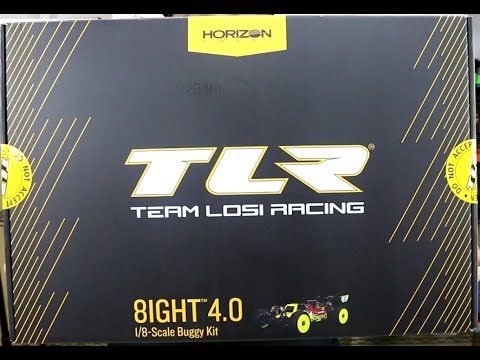 Unboxing: TLR 8IGHT 4.0 1/8 Nitro Buggy - Team Losi Racing - UC2SseQBoUO4wG1RgpYu2RwA