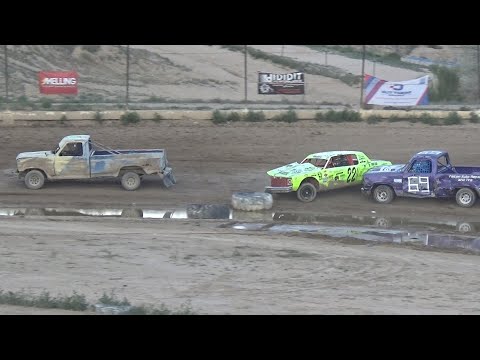 Honor Speedway '24 - Hobby vs Farm Truck - dirt track racing video image