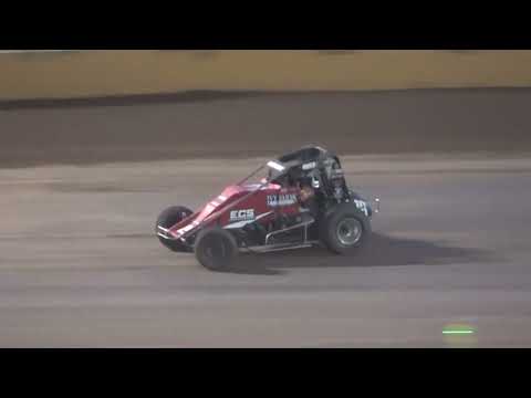 UMSS Traditional Sprint Heats &amp; Feature - Cedar Lake Speedway 08/24/2024 - dirt track racing video image