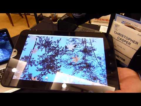 Toshiba 10" Android Tablet Demo - UCwPRdjbrlqTjWOl7ig9JLHg