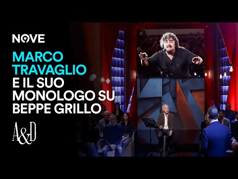 Marco Travaglio e il suo monologo su Beppe Grillo | Accordi e Disaccordi