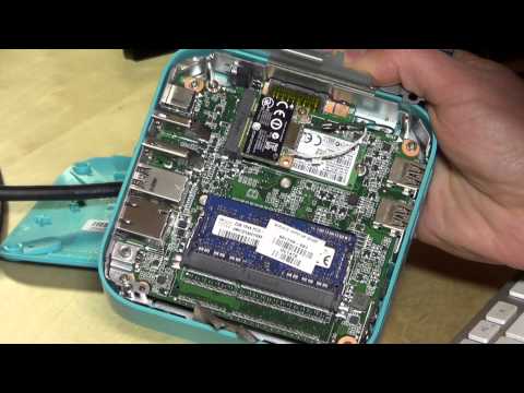 HP Chromebox Taken apart - RAM replacement, hard drive, and what's under the hood - UCymYq4Piq0BrhnM18aQzTlg