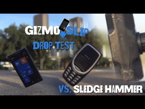 Drop Test: Nokia Lumia 900 vs Nokia 3310 (Vs. Sledge Hammer) - UCmY5lv5l2RYGOKWKGXLmGJw