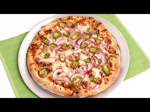 BBQ Chicken Pizza Recipe - Laura Vitale - Laura in the Kitchen Episode 743 - UCNbngWUqL2eqRw12yAwcICg