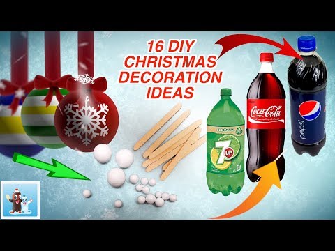 16 Awesome Ideas for DIY Christmas Decorations Art and Craft - UCq93Ny0pV-HZlZwLah7yozw