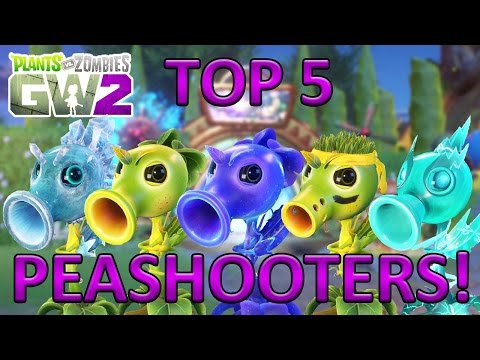 TOP 5 PEASHOOTERS - Plants vs Zombies Garden Warfare 2 "Top 5 Characters" - UCAX5MzLqxFWqv45_Ux60IlQ