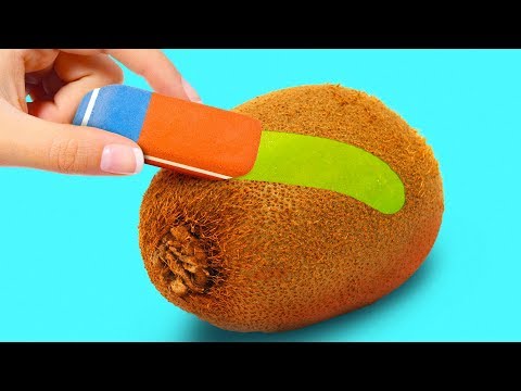 45 FUN AND YUMMY FRUIT LIFE HACKS - UC63mNFJR8EAb8wAIJwoCmTA