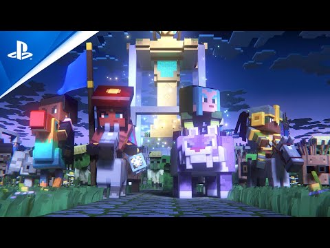 Minecraft Legends - Official Launch Trailer | PS5 & PS4 Games