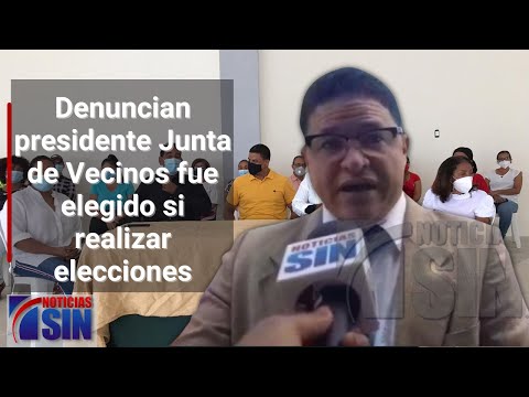 Denuncian elección irregular de presidente Junta de Vecinos