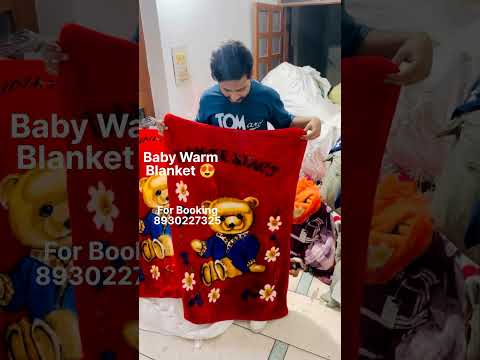Baby Warm Blanket 😍🎊 #shorts #blanket
