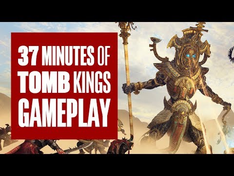 37 minutes of Total War: Warhammer 2 Tomb Kings Gameplay (Campaign/Battle) - UCciKycgzURdymx-GRSY2_dA