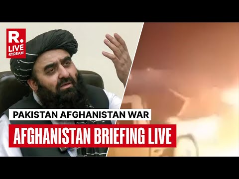 Afghanistan-Pakistan War LIVE: Kabul Addresses Border Conflict with Islamabad | Afghanistan vs Pak
