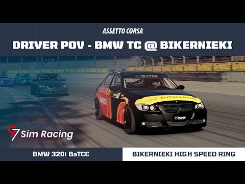 DRIVER POV - BMW 320i Touring Car @ Bikernieki