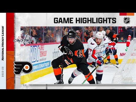 Capitals @ Flyers 12/7 | NHL Highlights 2022