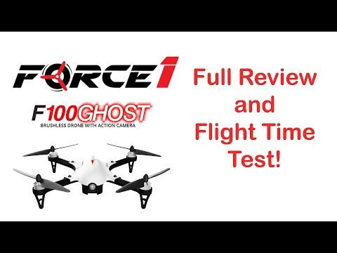 F100 Ghost Drone Review & Flight Time Test - UCj8MpuOzkNz7L0mJhL3TDeA