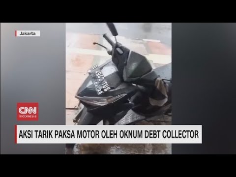 Aksi Tarik Paksa Motor Oleh Oknum Debt Collector