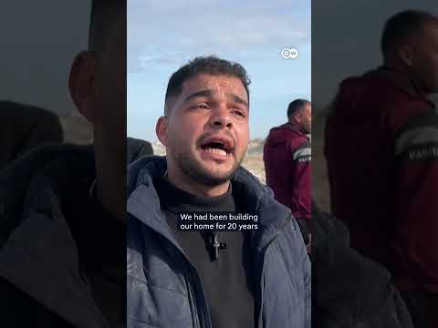 Displaced Palestinians have been returning to what’s left of their homes in Gaza | DW News
