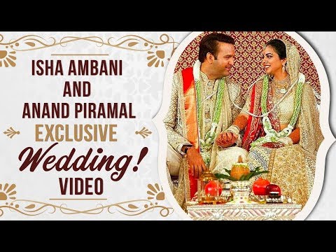 Isha Ambani & Anand Piramal's Complete WEDDING/Marriage Ceremony Inside Video Released
