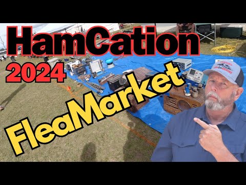 HamCation 2024  Part 3, Flea Market and Suzanne of PrepComm!