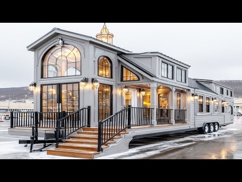 The most modern and luxurious tiny house on wheels I have ever seen