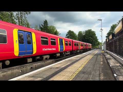 Class 455 - South Western Railway - Leatherhead Station - 18th June 2024