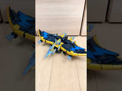 【獣電戦隊キョウリュウジャー】プテライデンオーとライデンキョウリュウジンで遊んでみた#toys #スーパー戦隊 #powerrangers #megazord #rasuba #dinocharge