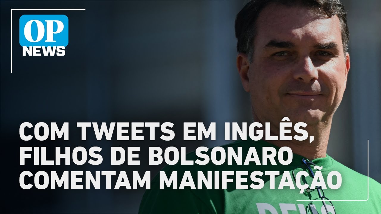 Com pedidos de apoio de Trump filhos de Bolsonaro repercutem protesto de 1º de agosto | OP News